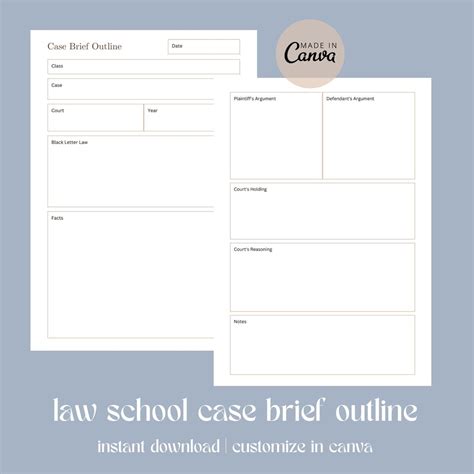 Study Aids for Law School: Online Case Briefs, Outlines.